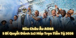 Kèo Châu Âu AO88: 5 Bí Quyết Đánh 1x2 Húp Trọn Tiền Tỷ 2026